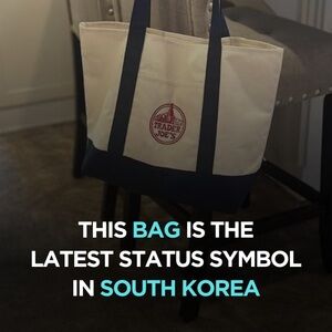 Trader Joe's Canvas Tote Bag